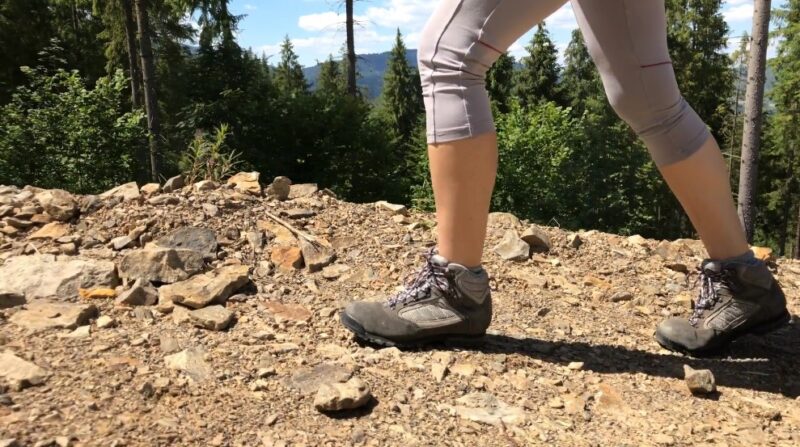 Using Hiking Boots for off-road walking