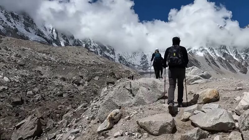 Hiking to the Everest Base Camp